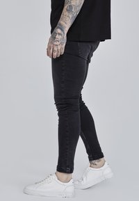 SIKSILK SKINNY JEANS - Jeans Skinny Fit - black