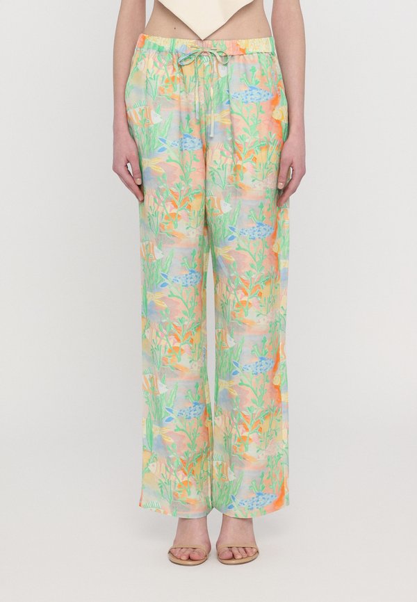 MINA PANTS - Trousers - under the sea