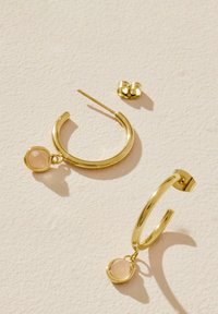 Next SEMI PRECIOUS HOOP - Ohrringe - gold tone
