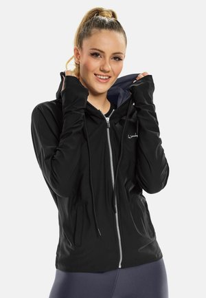 Winshape FUNCTIONAL COMFORT - Zip-up sweatshirt - black anthracite