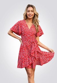 Cupshe Freizeitkleid - red