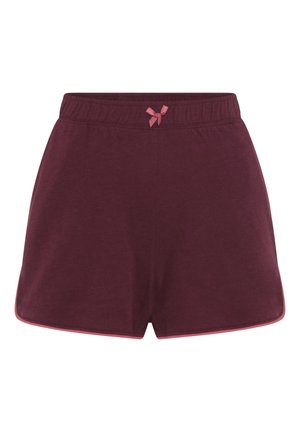 LASCANA, PYJAMASHORTS - Pidžaama alumine osa - bordeaux