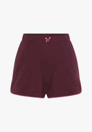 LASCANA, PYJAMASHORTS - Pidžaama alumine osa - bordeaux