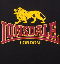 Lonsdale TAVERHAM - T-shirt con stampa - black