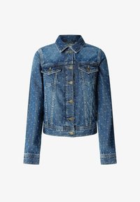 Geselecteerd, faded dot azure