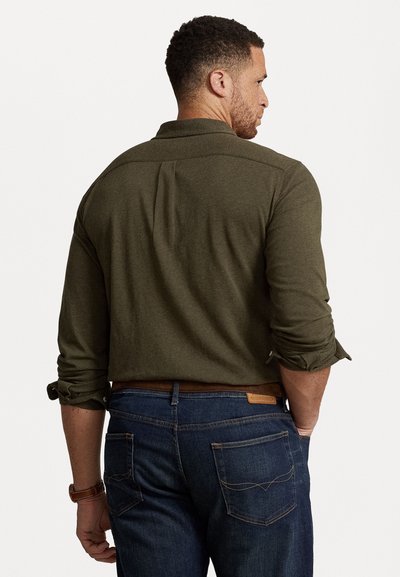 Polo Ralph Lauren Big & Tall FEATHERWEIGHT MESH SHIRT - Camisa - wilson olive heather