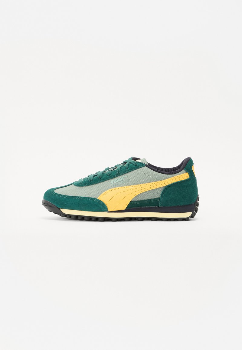 Puma EASY RIDER WEATHERED UNISEX - Tenisky - green moon/sunny yellow ...