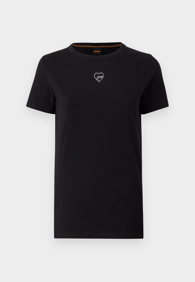 BOSS ELOGO - T-Shirt basic - black/schwarz - Zalando