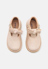Petit Nord Copenhagen T BAR BOW UNISEX - Tépőzáras cipő - cream