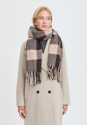 b.young, BYWALVIA SCARF - Bufanda - java sand check scarf