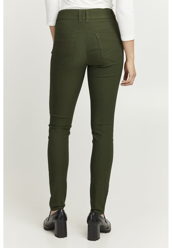 FRZACITY 1 - Pants - Jeans Skinny Fit - olive night3