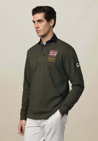 Hackett London Longsleeve - hunter green