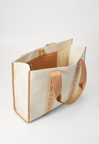 Ted Baker HAYLLEE STRIPED ICON BAG - Shopping Bag - camel