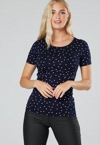 Chelsea Clark Z FUNKCJĄ KARMIENIA - T-Shirt basic - Marineblaue Tupfen