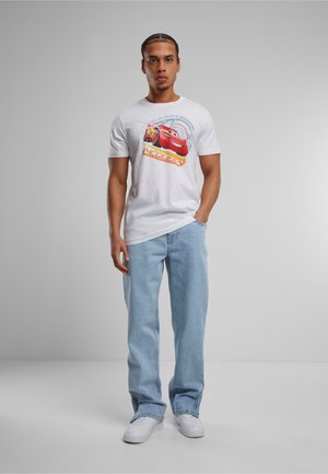 DISNEY CARS LIGHTNING MCQUEEN - Print T-shirt - white