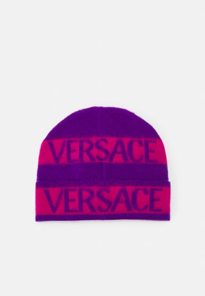 Versace OTHER SERIE LOGO GARZATO UNISEX - Muts - viola/fuxia