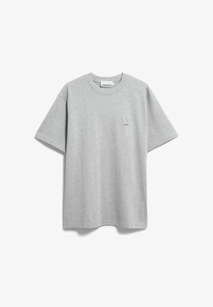 ARMEDANGELS, ICONIC Å MAARKOS MEL - T-shirt basic - silver melange