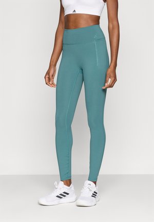 OPTIME WORKOUT FULL LENGTH LEGGINGS - Κολάν - preloved teal