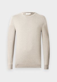 SLHBERG CREW NECK - Πουλόβερ - savannah tan