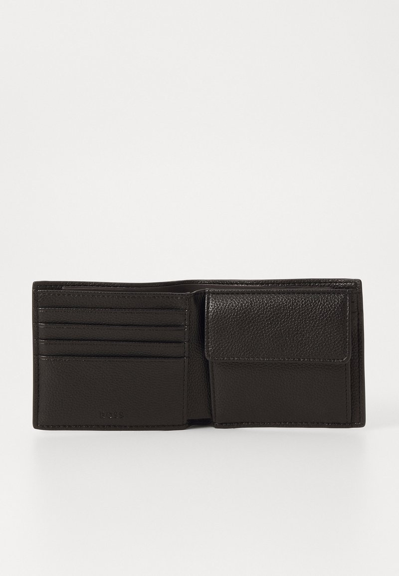 Porte-monnaie BOSS Ray Trifold Noir - Tripliage - Protection RFID - 8 Compartiments Cartes - Matière Recyclée