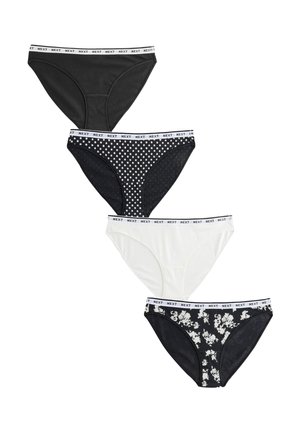 FOUR PACK - Trusser - black white
