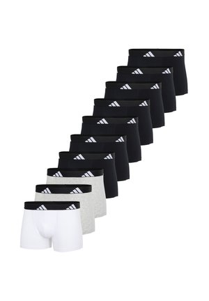 RETRO 10ER PACK ACTIVE FLEX - Boxerbriefs - schwarz weiß grau