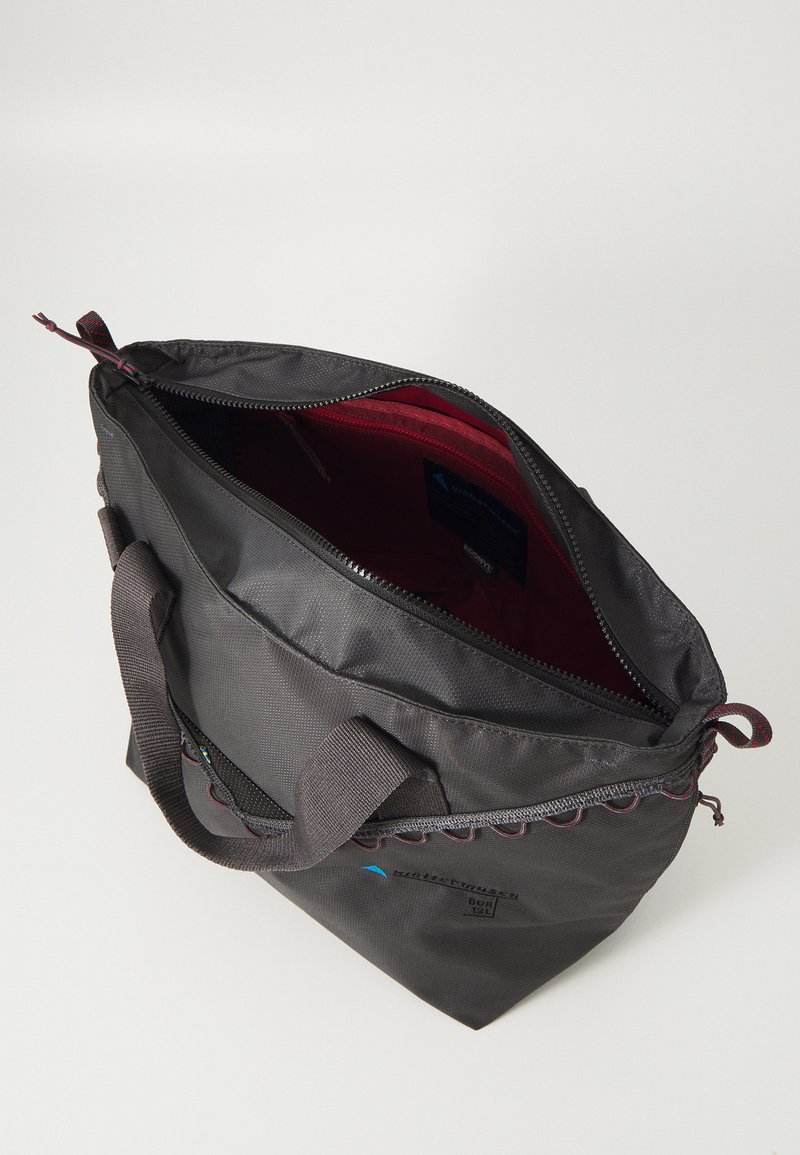 Klättermusen BOR BAG 13L UNISEX - Sports bag - raven/dark grey 