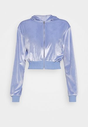 DIAMANTE HOODY - Zip-up hoodie - lilac