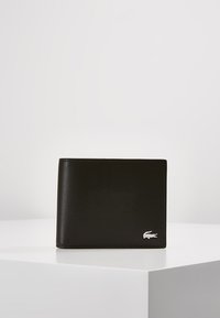 Lacoste SMALL BILLFOLD - Wallet - dark brown