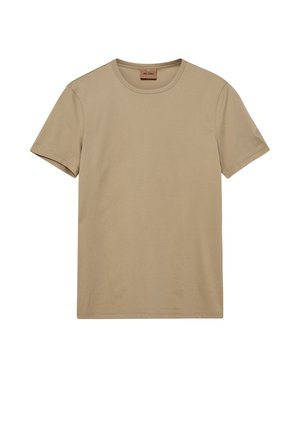 PERRY O-SS TEE - T-shirts basic - light sand