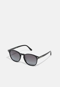 LEWIS UNISEX - Lunettes de soleil - shiny black/gradient smoke