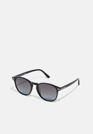 Tom Ford LEWIS UNISEX - Occhiali da sole - shiny black/gradient smoke