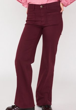 LUNA LARGE - Jeans a sigaretta - rouge