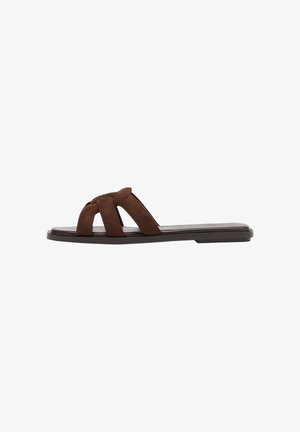 Stradivarius, Mules - brown