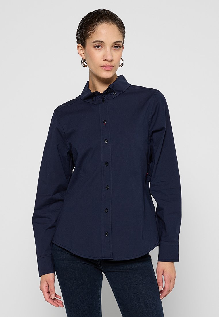 Tomorrow Overhemdblouse donkerblauw Tomorrow Overhemdblouse donkerblauw
