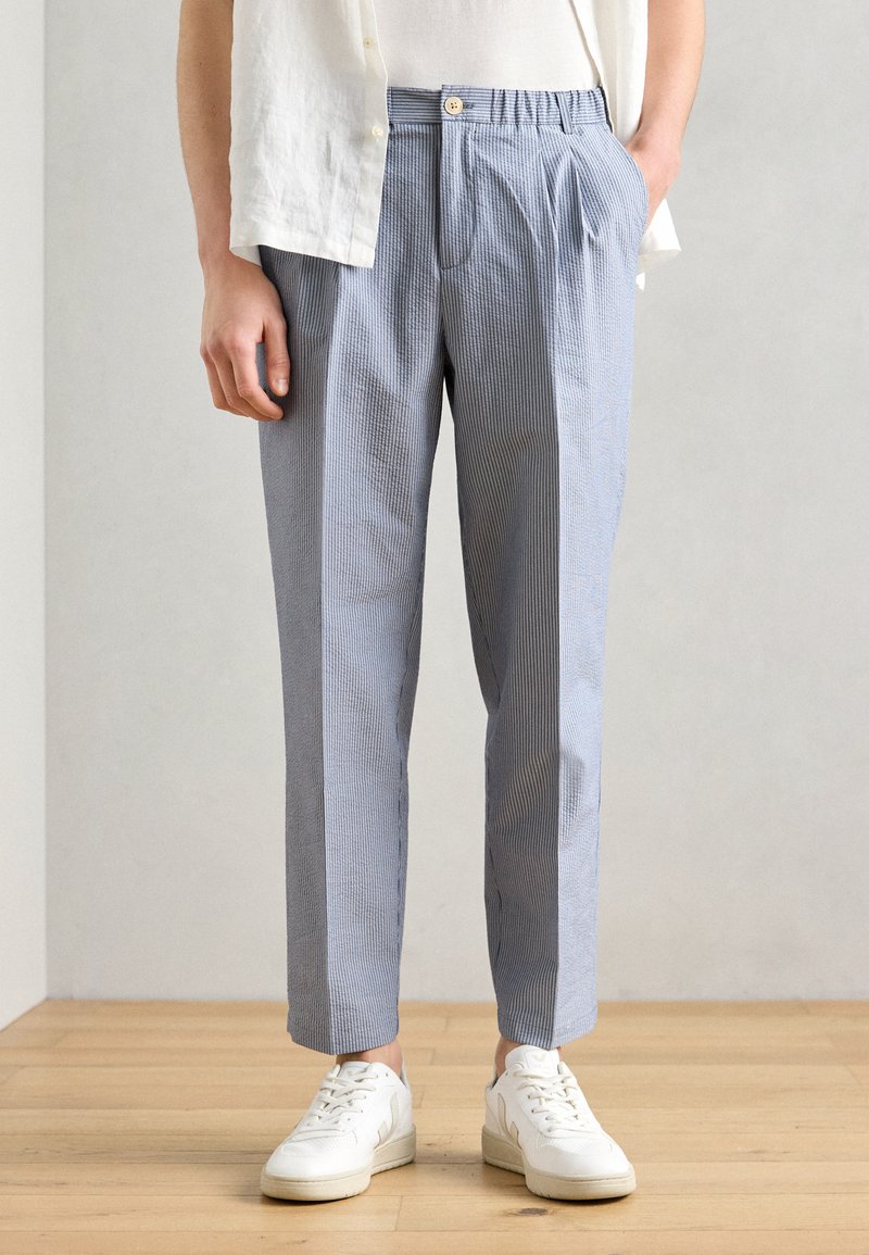 Scotch & Soda - LOOSE TAPERED - Trousers - atlantic blue, Enlarge