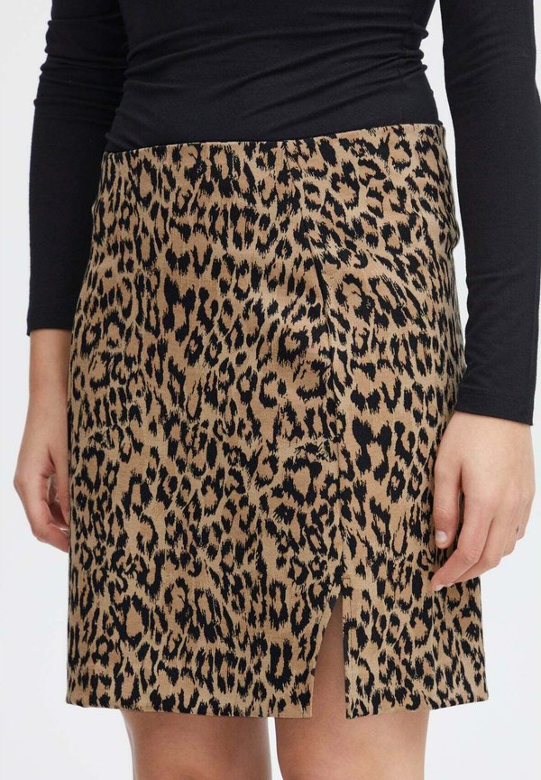 IHKate - Pencil skirt - leopard jacquard