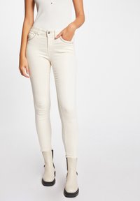 Morgan Jeans Skinny Fit - beige