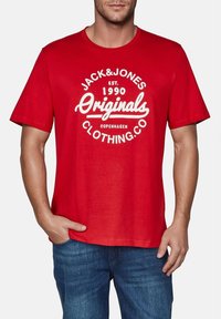 Jack & Jones 4 PACK - PRINT T-SHIRT - JJLINO - Camiseta estampada - pack