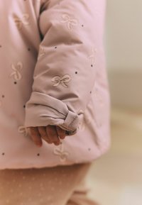 Next HOODED PUFFER - REGULAR FIT  - Abrigo de invierno - grey bow print