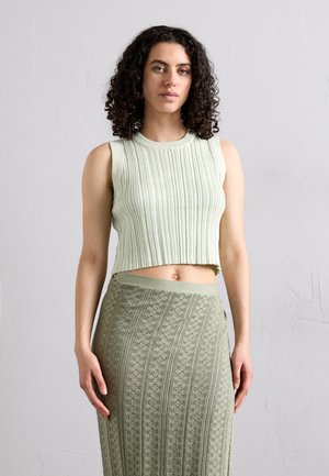 CUMO CROPPED - Top - green mix