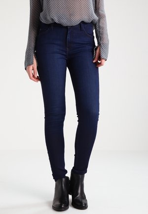 Skinny-Farkut - dark-blue denim