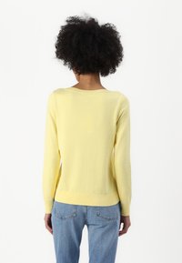 Tommy Hilfiger STITCH BOAT - Vesta - citronella