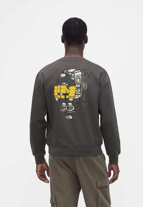 The North Face GEAR UP GET OUT RELAXED GRAPHIC - Sweatshirt - anthracite grey — photo 3
