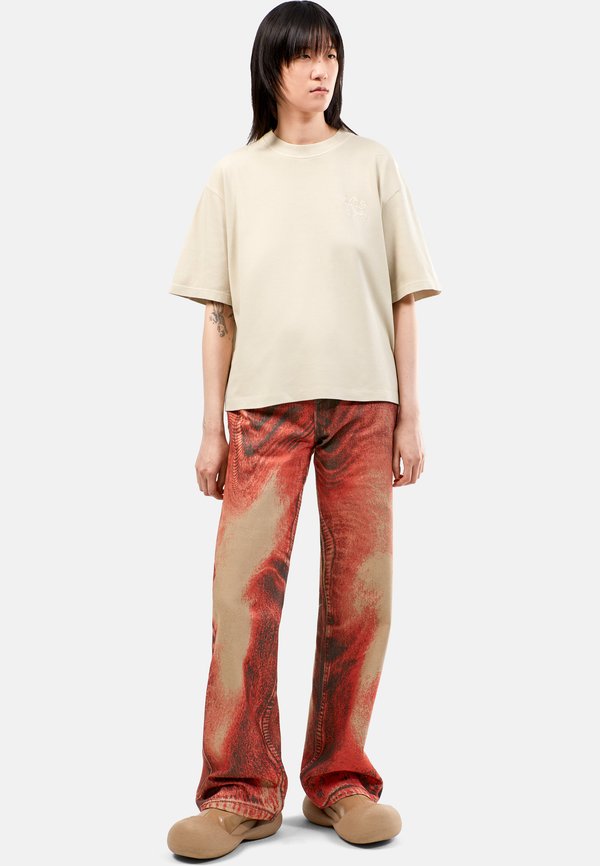 Basic T-shirt - mittel beige3