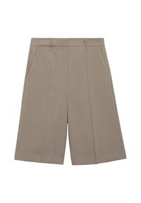 MID-RISE BERMUDA - Shorts - grey