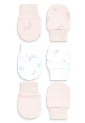 3 PACK BABY SCRATCH MITTS - Wanten - pink