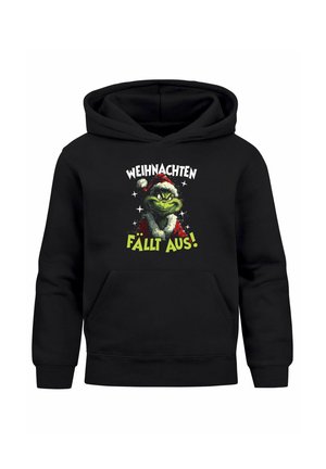 WEIHNACHTSPULLOVER - Hoodie - schwarz