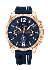 Tommy Hilfiger DECKER- 44MM - Chronograph watch - blue