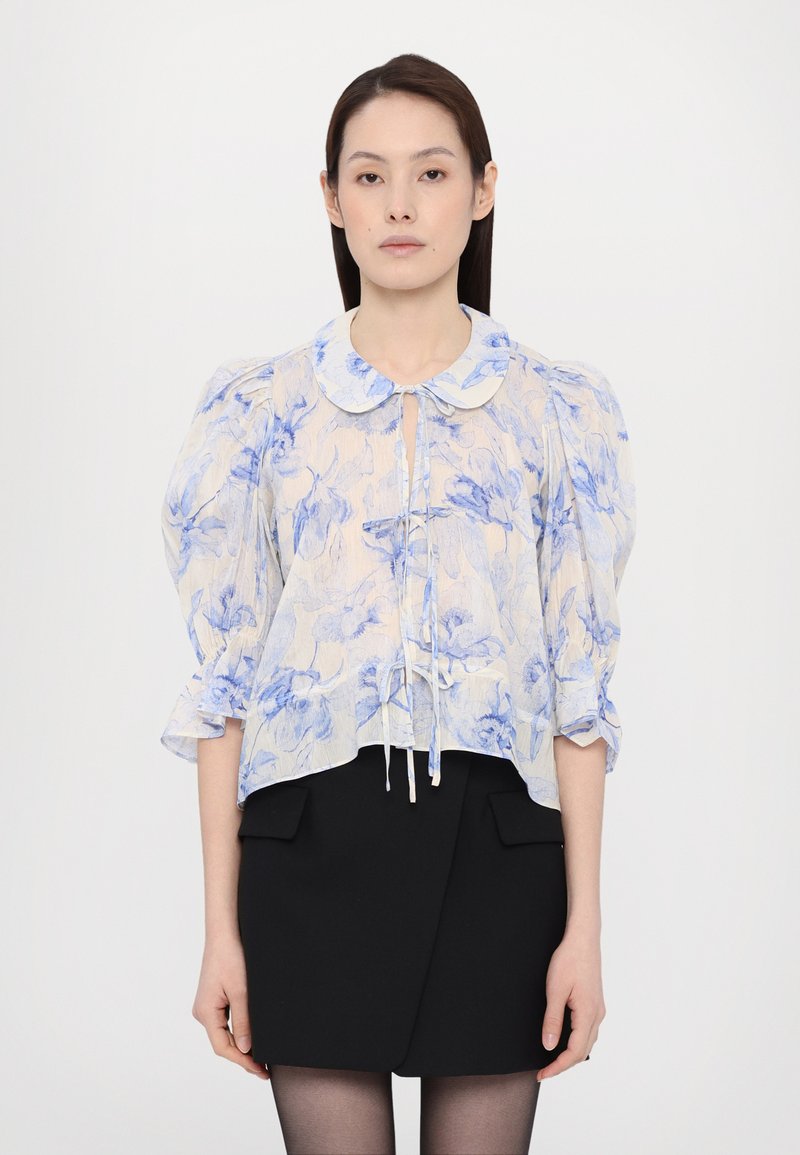 Maje - LUBARBE - Blouse - off white, Enlarge